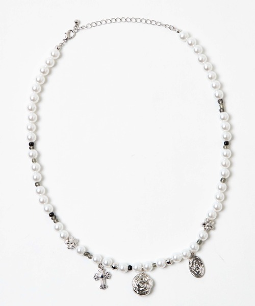 WEGO(ウィゴー)の「WEGO/チャームジャラパールネックレス(ネックレス・レディース・その他1/その他2/その他3・FREE)」の6枚目の写真