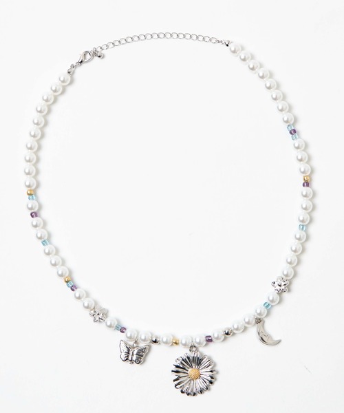 WEGO(ウィゴー)の「WEGO/チャームジャラパールネックレス(ネックレス・レディース・その他1/その他2/その他3・FREE)」の5枚目の写真