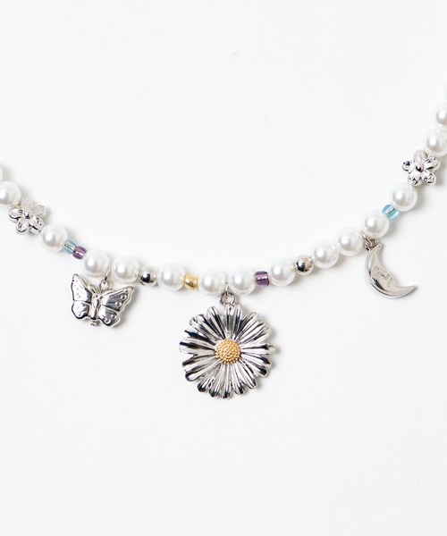 WEGO(ウィゴー)の「WEGO/チャームジャラパールネックレス(ネックレス・レディース・その他1/その他2/その他3・FREE)」の7枚目の写真