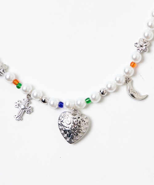 WEGO(ウィゴー)の「WEGO/チャームジャラパールネックレス(ネックレス・レディース・その他1/その他2/その他3・FREE)」の4枚目の写真