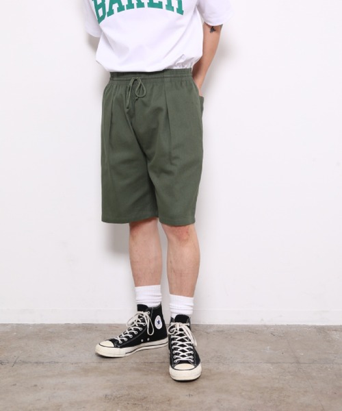 bonjour bonsoir（ボンジュール　ボンソワール）の「【bonjour bonsoir/ボンジュール・ボンソワール】シェフショーツ（その他パンツ・メンズ・ブラック/ベージュ/オリーブ/ネイビー/パープル・M/L）」の16枚目の写真