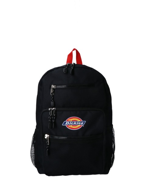 Dickies(ディッキーズ)の「【DICKIES/ディッキーズ】DK SQUARE POCKET BACK PACK/スクエアポケットバックパック(バックパック/リュック・メンズ・レッド/ブラック・FREE)」の4枚目の写真