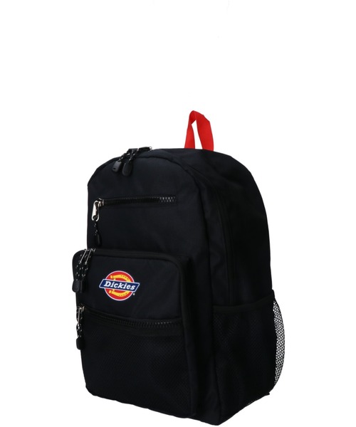 Dickies(ディッキーズ)の「【DICKIES/ディッキーズ】DK SQUARE POCKET BACK PACK/スクエアポケットバックパック(バックパック/リュック・メンズ・レッド/ブラック・FREE)」の5枚目の写真