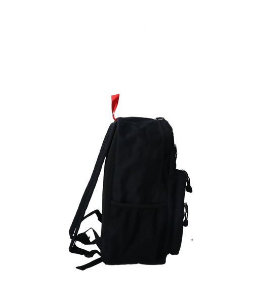 Dickies(ディッキーズ)の「【DICKIES/ディッキーズ】DK SQUARE POCKET BACK PACK/スクエアポケットバックパック(バックパック/リュック・メンズ・レッド/ブラック・FREE)」の6枚目の写真