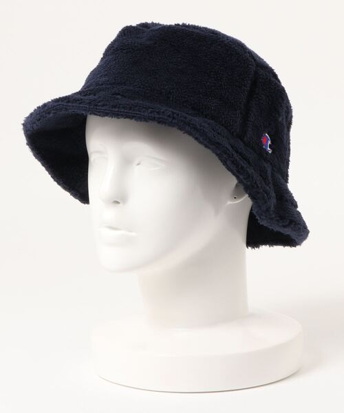 Champion（チャンピオン）の「Champion/チャンピオン ボアバケット（ハット・レディース・ホワイト系その他/ネイビー/グレー/ピンク/ブラック/ベージュ系その他・57~59cm）」の5枚目の写真