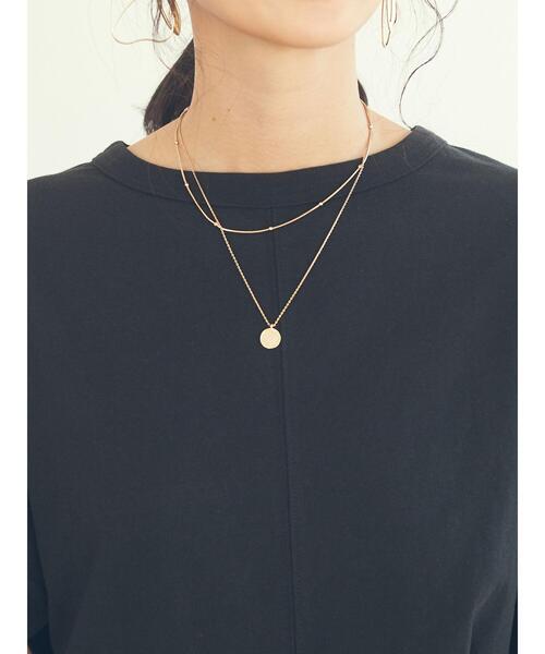 CRAFT STANDARD BOUTIQUE（クラフトスタンダードブティック）の「立体スリーブTシャツ　＊（Tシャツ/カットソー・レディース・ベージュ/ブラック/ブラウン・FREE）」の20枚目の写真