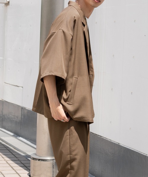 セール】ドライオックステーラードシャツ/セットアップ対応(ユニ