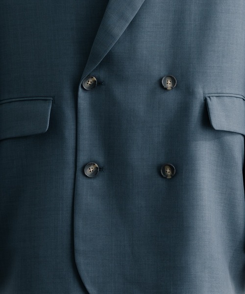 epnok（エプノック）の「コクーンダブルテーラードジャケット（テーラードジャケット・メンズ・ナチュラル/ブラウン/グレイッシュブルー・SMALL/MEDIUM/LARGE）」の19枚目の写真