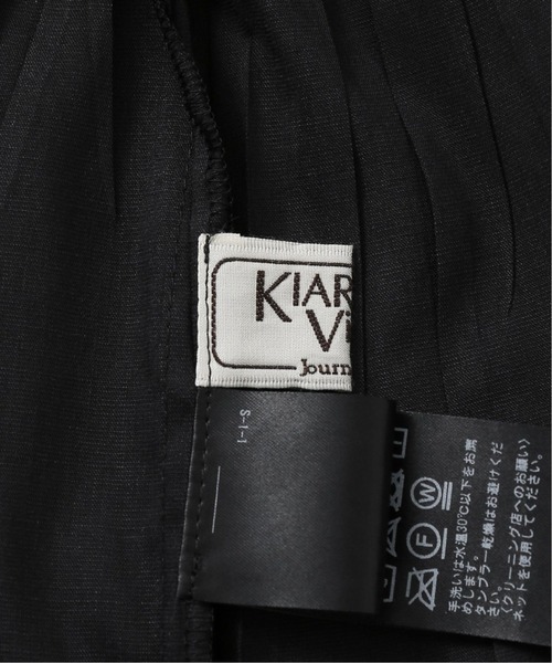 JOURNAL STANDARD（ジャーナルスタンダード）の「【KIARIS vintage ＆ closet × JOURNAL STANDARD】ランダムプリーツドレス◆（ワンピース・レディース・ブラック/グレー・FREE）」の9枚目の写真