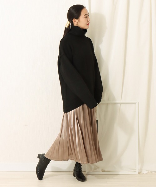 libelle more（リベル モア）の「6G　天竺アウトリンキングニットプルオーバー（ニット/セーター・レディース・ブラック/ベージュ/ブラウン/グレイッシュブルー・M/L）」の18枚目の写真