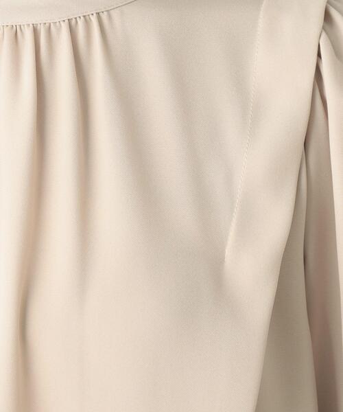 DRESKIP(ドレスキップ)の「◆イ-ジ-ケア前後2WAY袖タックブラウス(シャツ/ブラウス・レディース・ブラック/ベージュ/ダークオレンジ・02/03)」の11枚目の写真