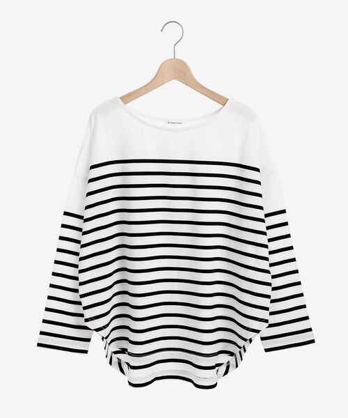le.coeur blanc(ルクールブラン)の「ラウンドテールパネルボーダープルオーバー(Tシャツ/カットソー・レディース・ホワイト系その他/ブラウン系その他3・FREE)」の21枚目の写真
