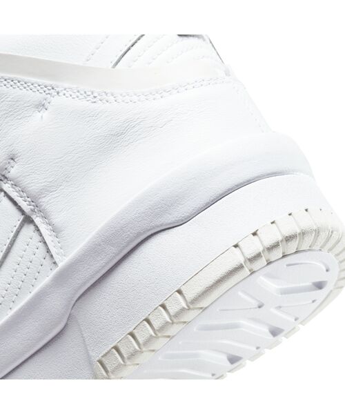 NIKE(ナイキ)の「ナイキ ダンク HIGH アップ ウィメンズシューズ / Nike Dunk High Up Women's Shoes<22-29cm 展開>(スニーカー・レディース・ホワイト/アイボリー/クリーム/ブラック/ホワイト系その他2/グレー系その他2・24.5/25/28.5/23.5/23/26/28/27/29/25.5/24/26.5/22.5/27.5/22)」の20枚目の写真