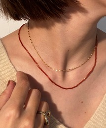 【WEB限定】バンブービーズネックレス