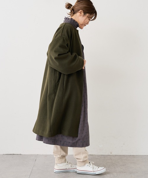 PUAL CE CIN（ピュアルセシン）の「【WEB限定】コクーンコート（ノー