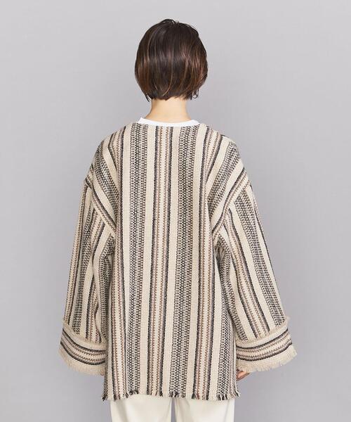 BEAUTY&YOUTH UNITED ARROWS（ビューティーアンドユースユナイテッドアローズ）の「BY ストライプツイード チュニック（シャツ/ブラウス・レディース・ベージュ・FREE）」の7枚目の写真