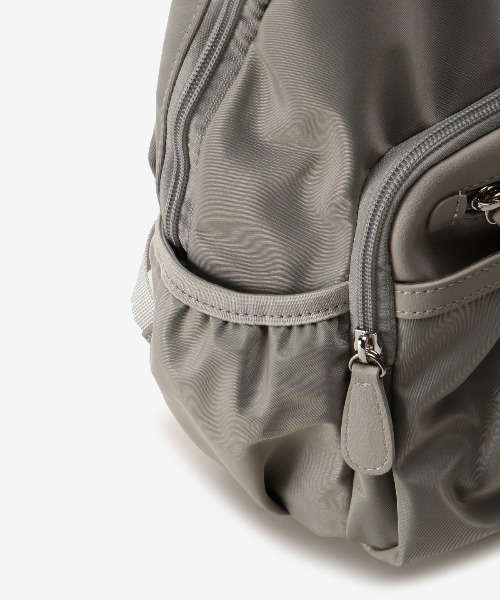 & chouette（アンドシュエット）の「丸型ソフトリュック（バックパック/リュック・レディース・ブラック/ブラウン/グレー・FREE）」の19枚目の写真