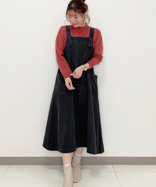 Cutie Blonde（キューティーブロンド）の「◆コーデュロイジャンスカ（スカート・レディース・ライトブルー/グレー系その他/キャメル・01/02/03）」の13枚目の写真