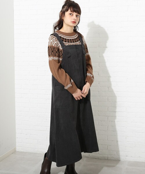 Cutie Blonde（キューティーブロンド）の「◆コーデュロイジャンスカ（スカート・レディース・ライトブルー/グレー系その他/キャメル・01/02/03）」の14枚目の写真