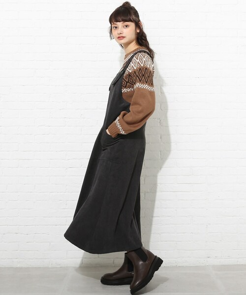 Cutie Blonde（キューティーブロンド）の「◆コーデュロイジャンスカ（スカート・レディース・ライトブルー/グレー系その他/キャメル・01/02/03）」の16枚目の写真