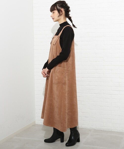 Cutie Blonde（キューティーブロンド）の「◆コーデュロイジャンスカ（スカート・レディース・ライトブルー/グレー系その他/キャメル・01/02/03）」の21枚目の写真