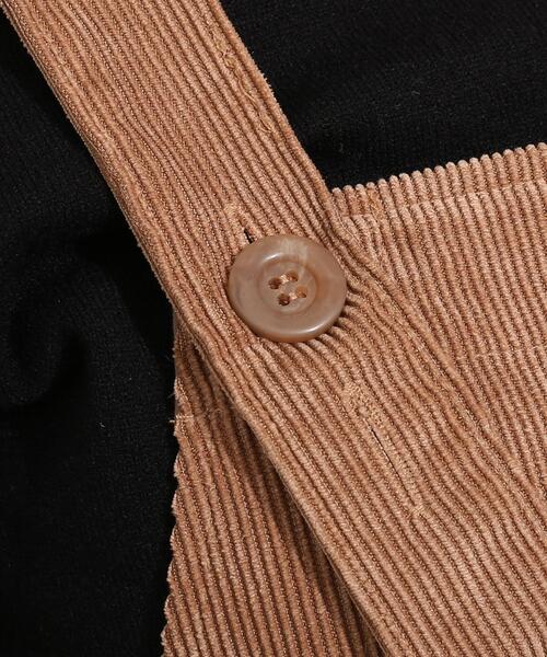 Cutie Blonde（キューティーブロンド）の「◆コーデュロイジャンスカ（スカート・レディース・ライトブルー/グレー系その他/キャメル・01/02/03）」の4枚目の写真