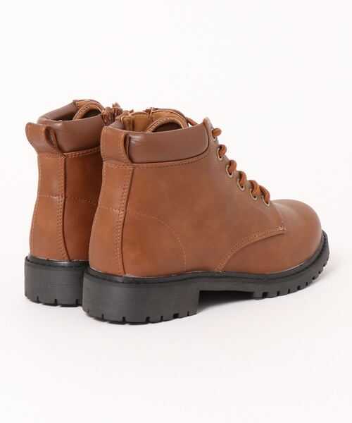 ehka sopo（エヘカソポ）の「レースアップブーツ（ブーツ・レディース・キャメル/ブラウン/ブラック・MEDIUM/LARGE/SMALL）」の8枚目の写真