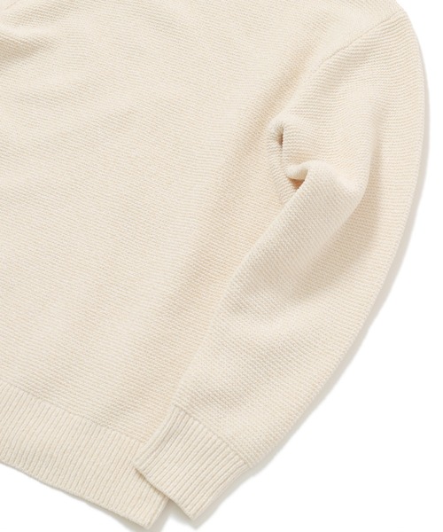 MEN'S BIGI(メンズビギ)の「7Gガーターメランジニット(ニット/セーター・メンズ・ベージュ/ネイビー・01/02/03)」の11枚目の写真