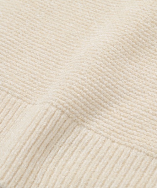 MEN'S BIGI(メンズビギ)の「7Gガーターメランジニット(ニット/セーター・メンズ・ベージュ/ネイビー・01/02/03)」の9枚目の写真