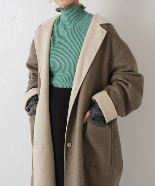 Kastane(カスタネ)の「【新色追加】ニットリブアームウォーマー(アームカバー・レディース・ブラック/グレー/アイボリー/イエロー・FREE)」の15枚目の写真