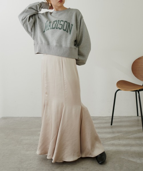 natural couture（ナチュラルクチュール）の「【大人ナチュ】【WEB限定サイズ有り】ドラマチックマーメイドスカート（スカート・レディース・アイボリー/ピンク/カーキ/その他1・MEDIUM/SMALL）」の2枚目の写真