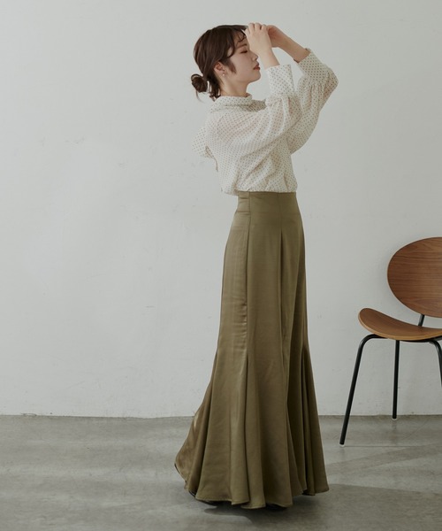 natural couture（ナチュラルクチュール）の「【大人ナチュ】【WEB限定サイズ有り】ドラマチックマーメイドスカート（スカート・レディース・アイボリー/ピンク/カーキ/その他1・MEDIUM/SMALL）」の5枚目の写真