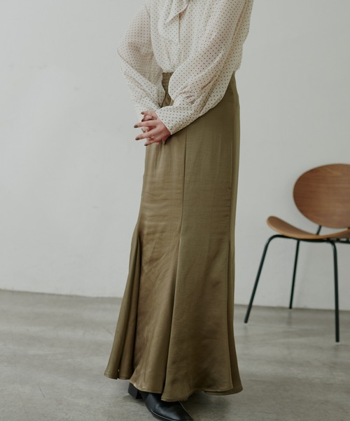 natural couture（ナチュラルクチュール）の「【大人ナチュ】【WEB限定サイズ有り】ドラマチックマーメイドスカート（スカート・レディース・アイボリー/ピンク/カーキ/その他1・MEDIUM/SMALL）」の17枚目の写真