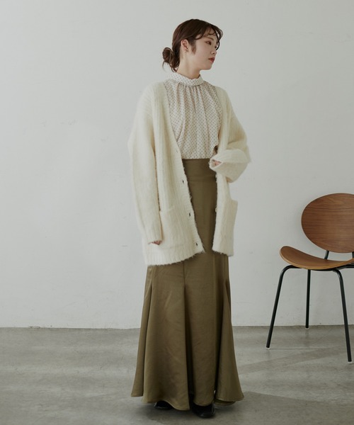 natural couture（ナチュラルクチュール）の「【大人ナチュ】【WEB限定サイズ有り】ドラマチックマーメイドスカート（スカート・レディース・アイボリー/ピンク/カーキ/その他1・MEDIUM/SMALL）」の14枚目の写真