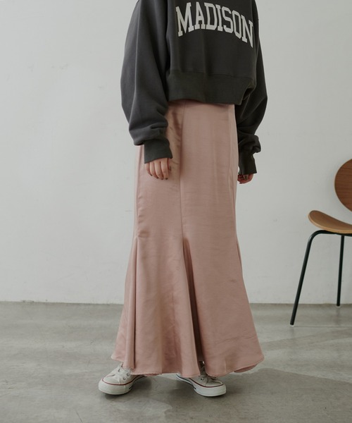 natural couture（ナチュラルクチュール）の「【大人ナチュ】【WEB限定サイズ有り】ドラマチックマーメイドスカート（スカート・レディース・アイボリー/ピンク/カーキ/その他1・MEDIUM/SMALL）」の21枚目の写真