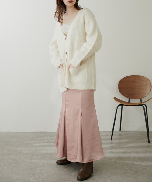 natural couture（ナチュラルクチュール）の「【大人ナチュ】【WEB限定サイズ有り】ドラマチックマーメイドスカート（スカート・レディース・アイボリー/ピンク/カーキ/その他1・MEDIUM/SMALL）」の11枚目の写真