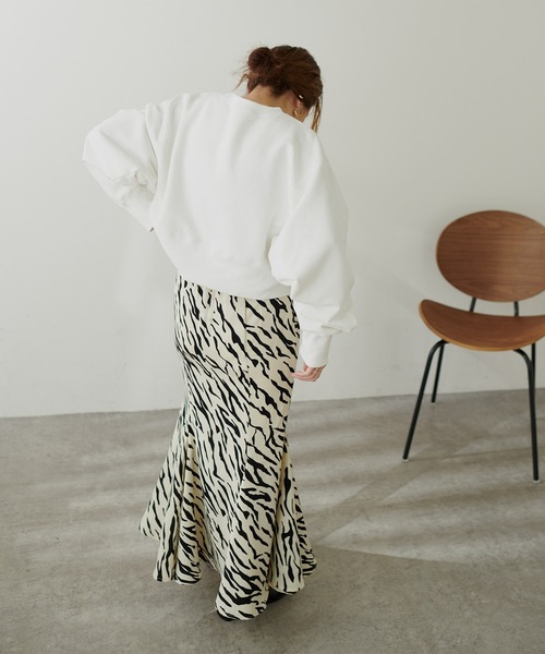 natural couture（ナチュラルクチュール）の「【大人ナチュ】【WEB限定サイズ有り】ドラマチックマーメイドスカート（スカート・レディース・アイボリー/ピンク/カーキ/その他1・MEDIUM/SMALL）」の7枚目の写真