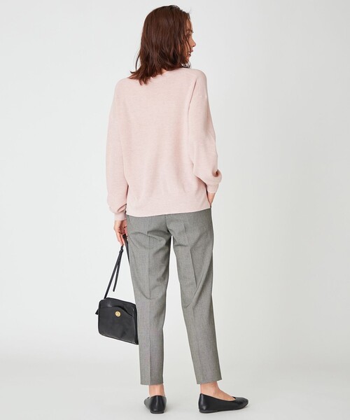ANY(エニィ)の「【洗える】NEW SPRING KNIT(ニット/セーター・レディース・ローズ系/ベージュ系/パープル系/グリーン系/ライトグレー系・F)」の7枚目の写真