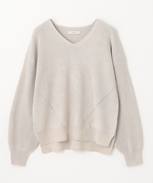 ANY(エニィ)の「【洗える】NEW SPRING KNIT(ニット/セーター・レディース・ローズ系/ベージュ系/パープル系/グリーン系/ライトグレー系・F)」の17枚目の写真