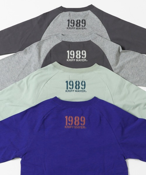 KRIFF MAYER Kid's Collection（クリフメイヤーキッズコレクション）の「ラグランロンTEE（Tシャツ/カットソー・キッズ・チャコール/ロイヤルブルー/セージグリーン/グレー・160/120/130/150/170/140）」の17枚目の写真