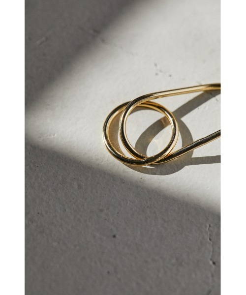 STYLEMIXER（スタイルミキサー）の「ウィットダブルリング（リング・レディース・シルバー/ゴールド・FREE）」の5枚目の写真