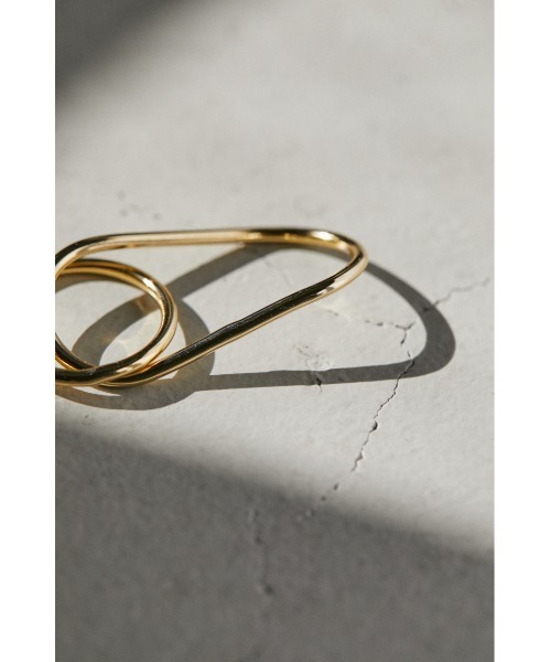 STYLEMIXER（スタイルミキサー）の「ウィットダブルリング（リング・レディース・シルバー/ゴールド・FREE）」の7枚目の写真