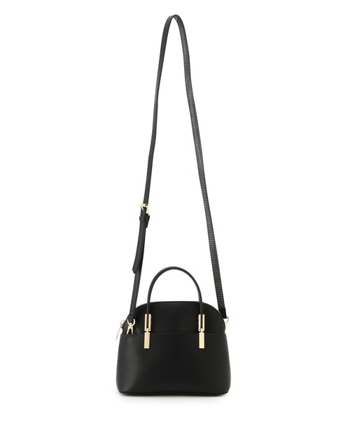 ROPE' PICNIC（ロペピクニック）の「【軽量】レクタンメタルミニラウンドボストン＆ショルダーバッグ（ショルダーバッグ・レディース・ライトグレー/ブラック/ベージュ/グリーン・FREE）」の14枚目の写真