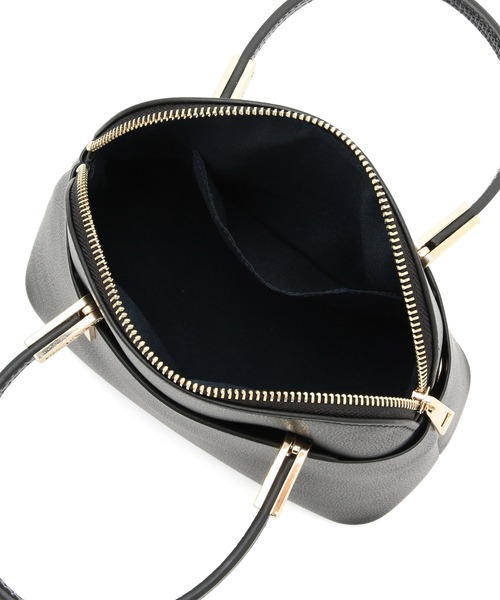 ROPE' PICNIC（ロペピクニック）の「【軽量】レクタンメタルミニラウンドボストン＆ショルダーバッグ（ショルダーバッグ・レディース・ライトグレー/ブラック/ベージュ/グリーン・FREE）」の16枚目の写真