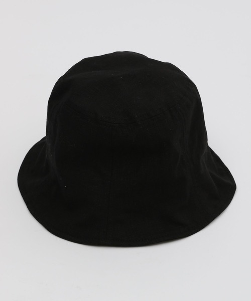 Me%(ミィパーセント)の「リネンHAT(ハット・レディース・ブラック/アイボリー・FREE)」の9枚目の写真