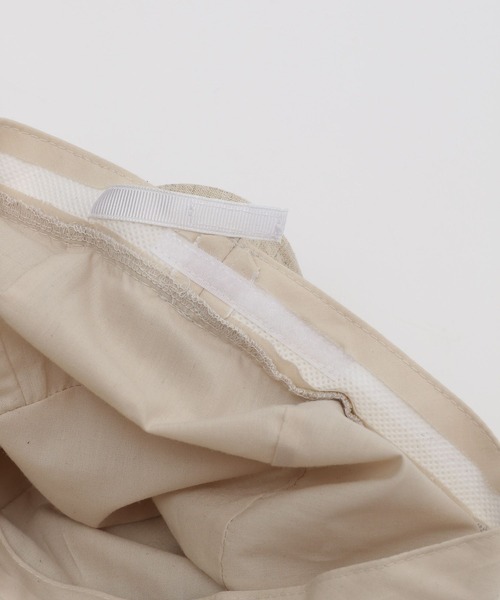 Me%(ミィパーセント)の「リネンHAT(ハット・レディース・ブラック/アイボリー・FREE)」の8枚目の写真