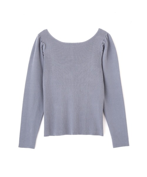 PROPORTION BODY DRESSING(プロポーションボディドレッシング)の「パフスリーブリブニット / 1212170200(ニット/セーター・レディース・ホワイト系その他/パープル/ライトグリーン/ブルー・MEDIUM/SMALL)」の20枚目の写真