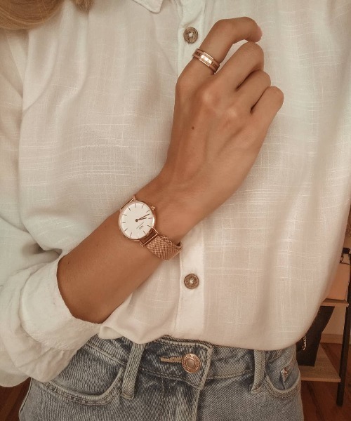 Daniel Wellington（ダニエルウェリントン）の「EMALIE RING DUSTY ROSE（リング・レディース・ピンクゴールド・16/11.5/17.5/19/13.5/7/9）」の6枚目の写真