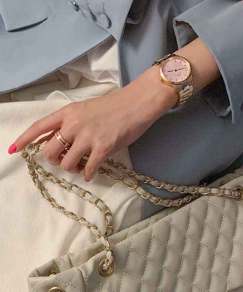 Daniel Wellington（ダニエルウェリントン）の「EMALIE RING DUSTY ROSE（リング・レディース・ピンクゴールド・16/11.5/17.5/19/13.5/7/9）」の2枚目の写真