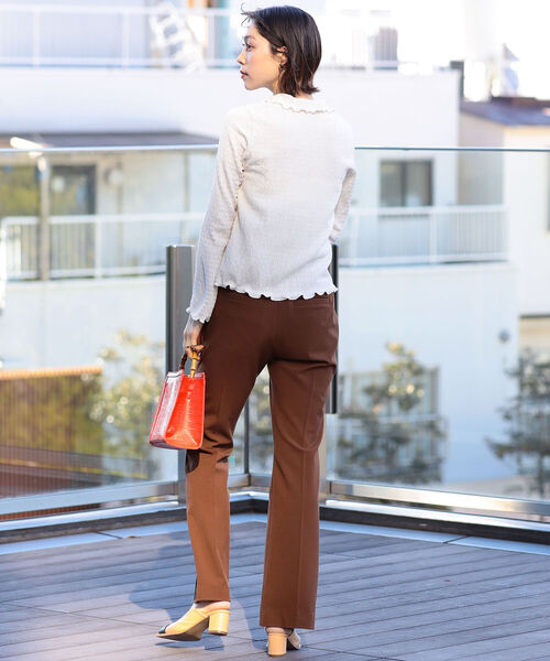 Ray BEAMS（レイビームス）の「Ray BEAMS / シャーリング シャツ（Tシャツ/カットソー・レディース・ライトブルー/ブラック/ホワイト系その他6・ONE SIZE）」の9枚目の写真